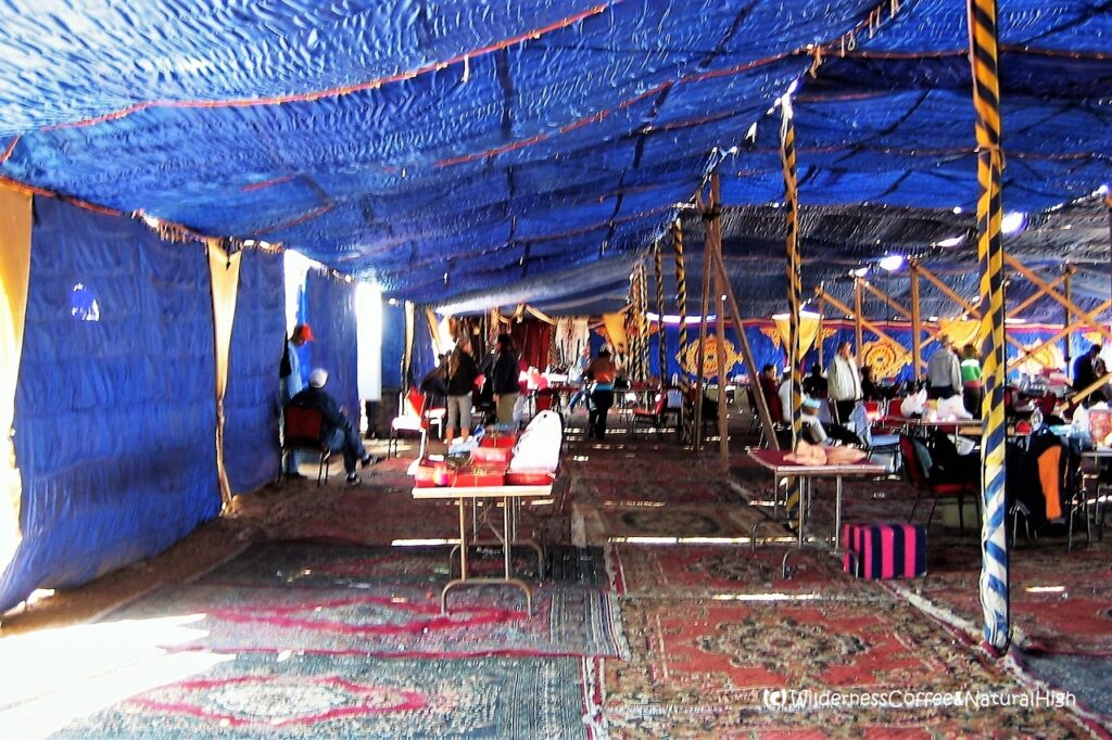 Eclipse bedouin tents at El Sallum, Egypt.