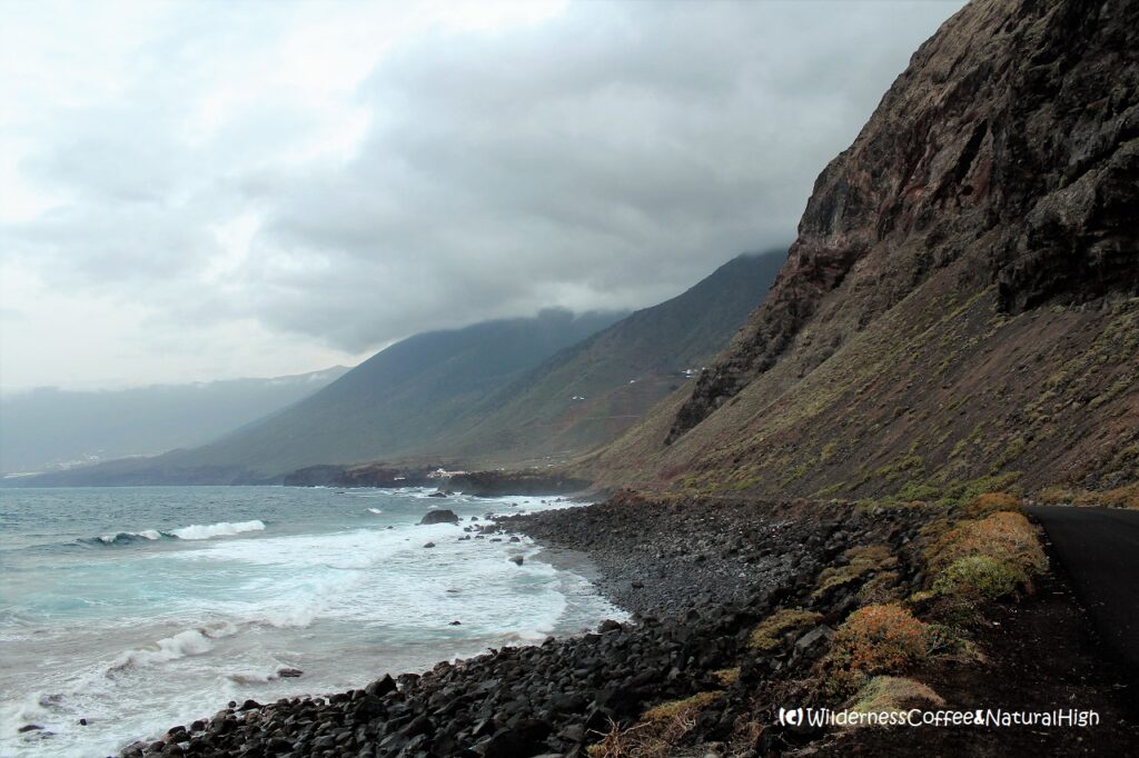 The west coast of El Hierro, Canary Islands.