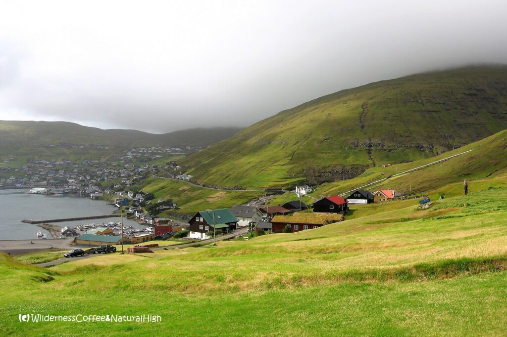 Tórshavn bay and harbour Tórshavn bay and harbour, Faroe Islands.