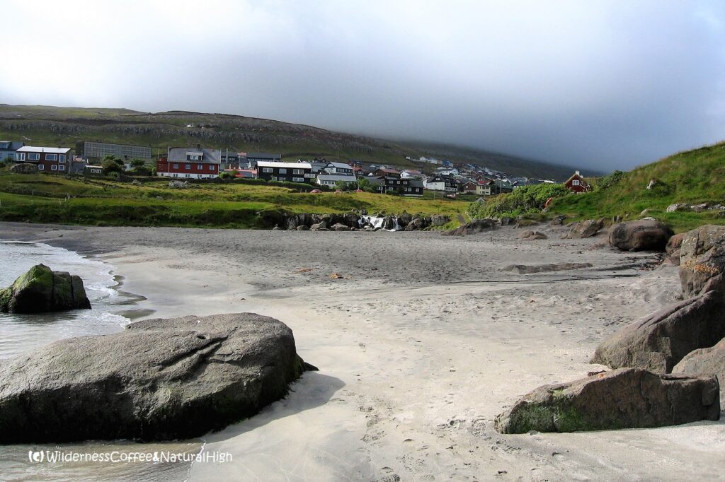 Tórshavn beach Tórshavn beach, Faroe Islands.