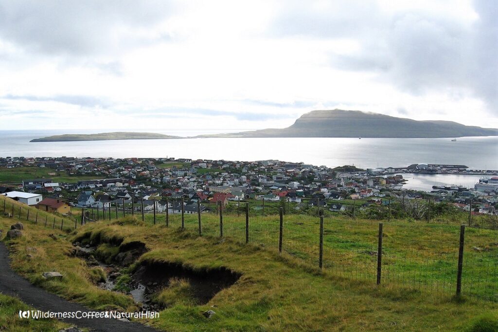 View from Tórshavn View from Tórshavn, Faroe Islands.