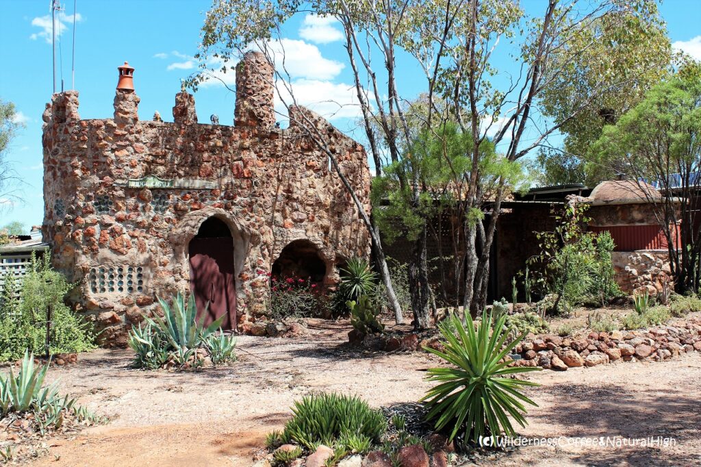 Amigos Castle, quirky work of art, Lightning Ridge, New South Wales, Australia.