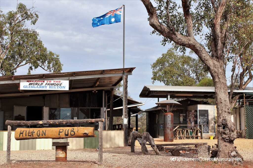 Glengarry Hilton bush pub, The Grawin, Lightning Ridge, New South Wales, Australia.