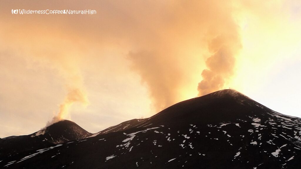 Etna about to go off, Sicily, Italy.