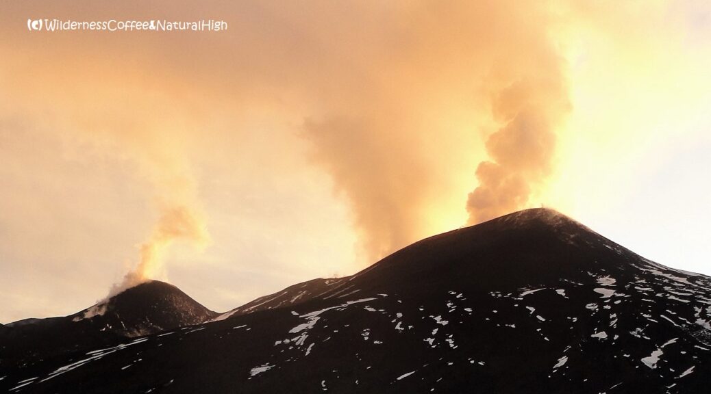 Etna about to go off, Sicily, Italy.