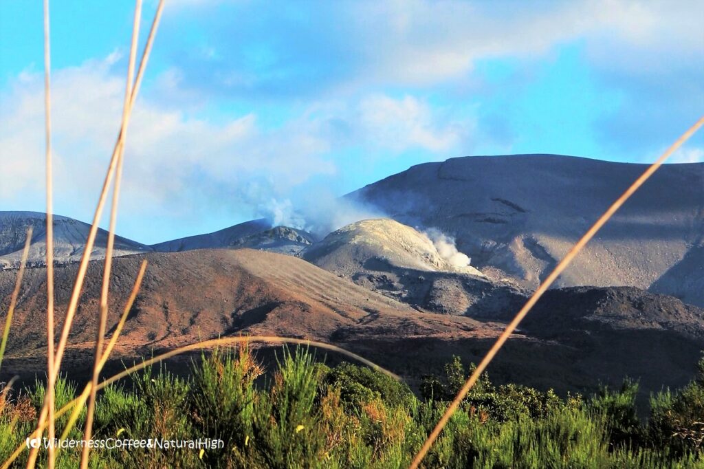 Te Maari craters, Tongariro National Park, New Zealand.