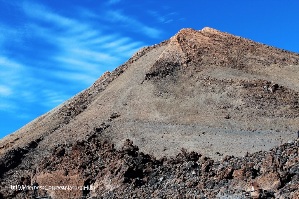 The top of Pico del Teide The top of Pico del Teide, Tenerife, Canary Islands.