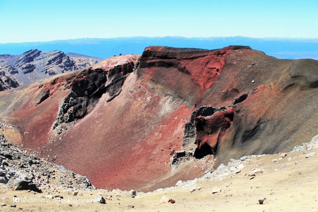 Red Crater, Tongariro Crossing, New Zealand.