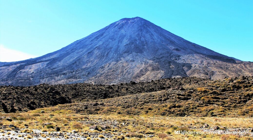Mount Ngauruhoe, Tongariro National Park, New Zealand.