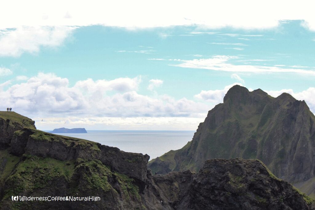 Dalfjall and Blátindur Blátindur, Surtsey, Heimaey, Vestmannaeyjar, Iceland.