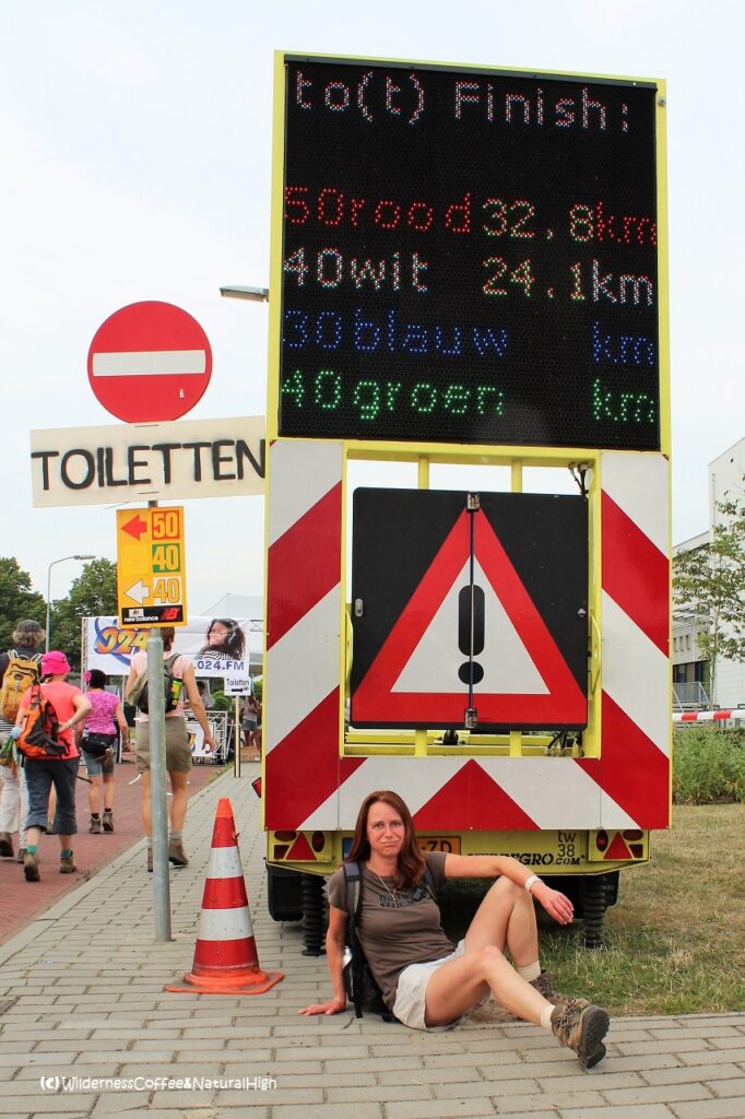 Long way to go, Vierdaagse Nijmegen, The Netherlands.