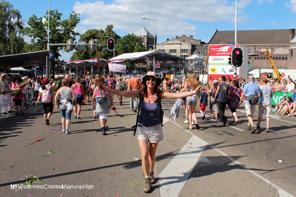 Via Gladiola, Vierdaagse, Walk of the World, Nijmegen, The Netherlands.