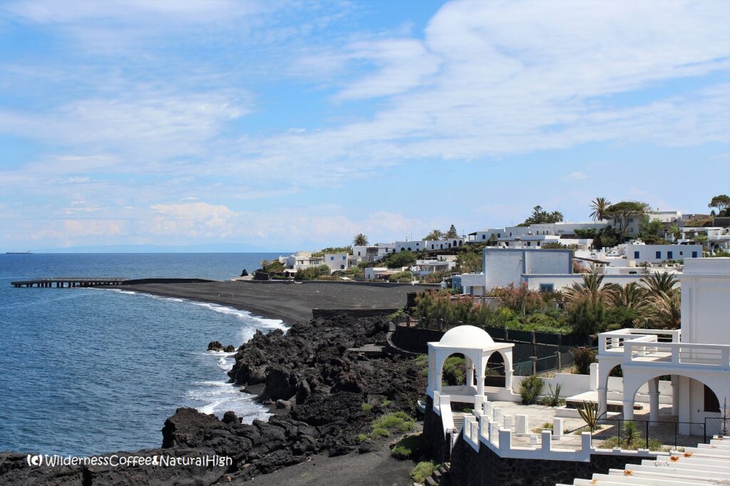 Stromboli beach Stromboli beach, Aeolian Islands, Italy.