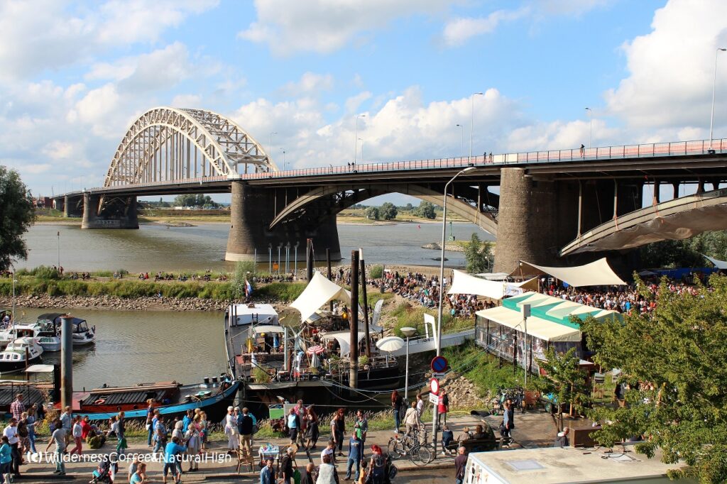 Summer festival at the Kaai, Nijmegen, The Netherlands.