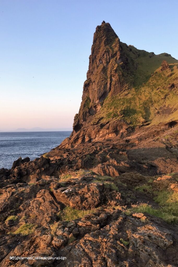 Ufsaberg and Stafsnes peninsula, Heimaey, Vestmannaeyjar, Iceland.