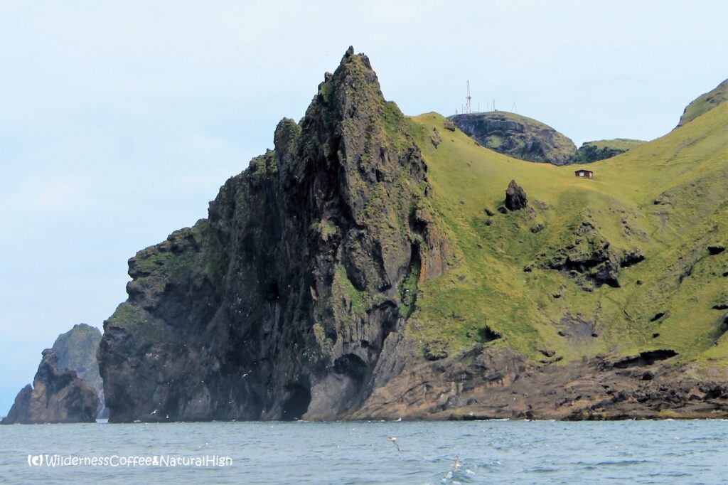 Ufsaberg coastline, Vestmannaeyjar, Iceland.