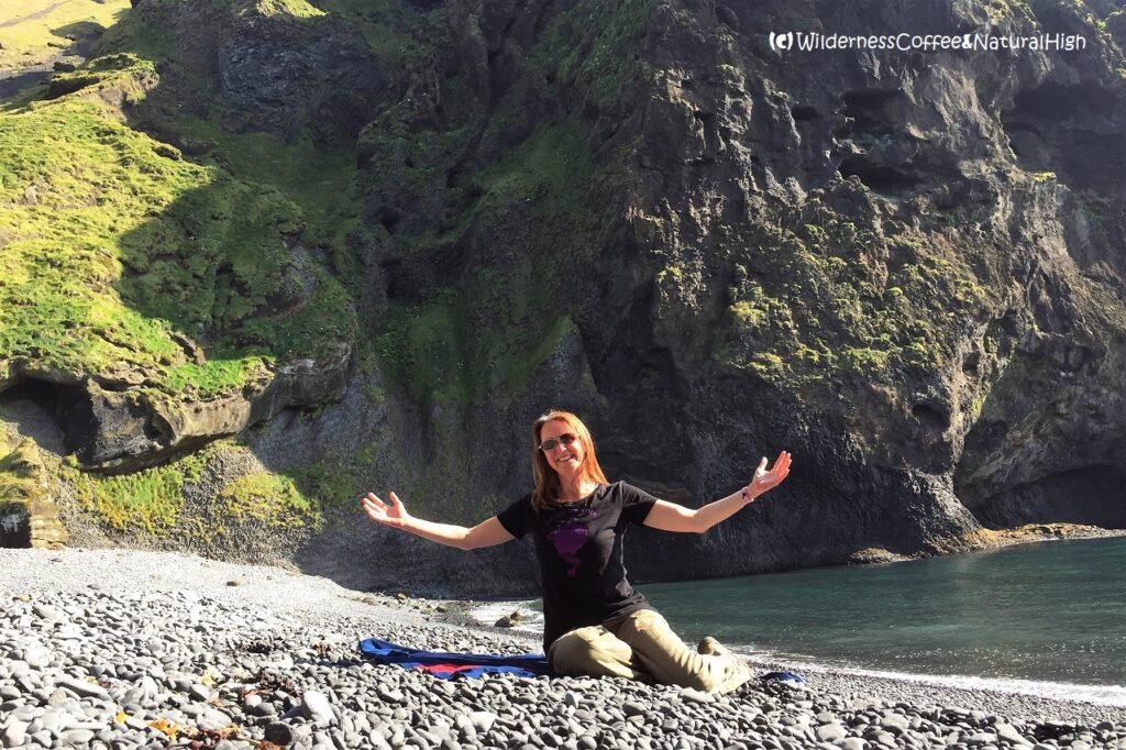 Stafsnes beach, Heimaey, Vestmannaeyjar, Iceland.