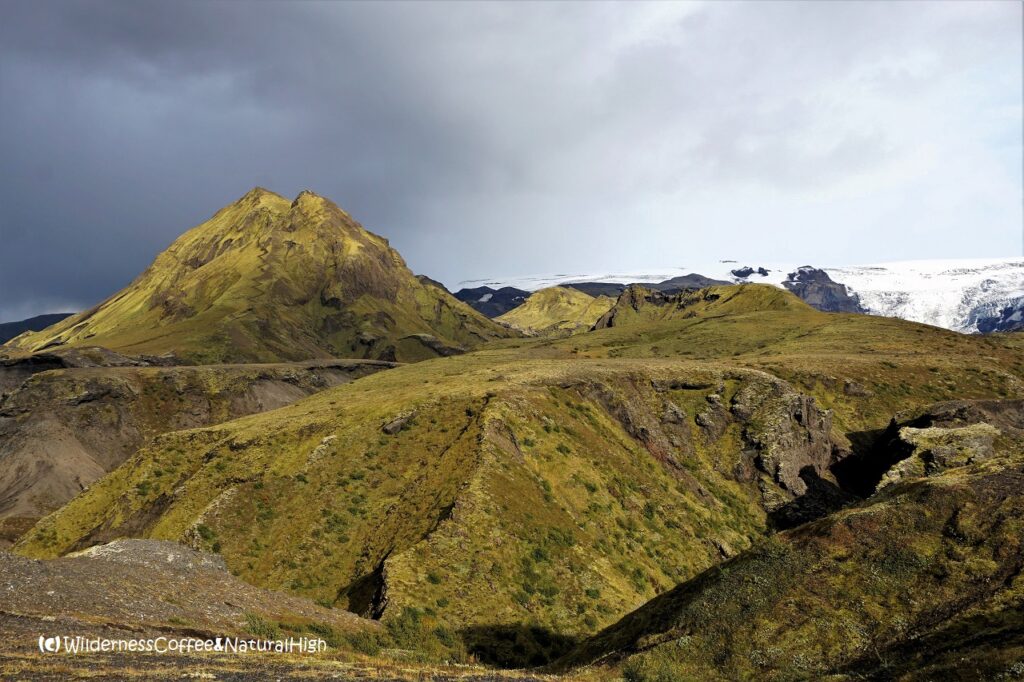 Dramatic clouds over Rjúpnafell Dramatic clouds over Rjúpnafell, Thórsmörk, Iceland.