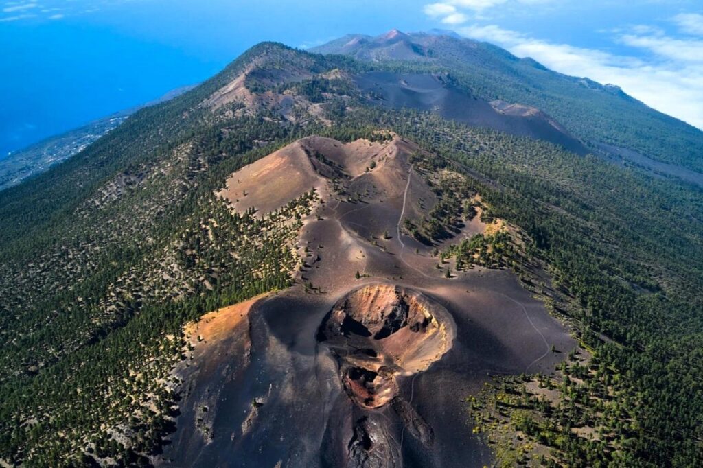 Cumbre Vieja volcano ridge, La Palma, Canary Islands.