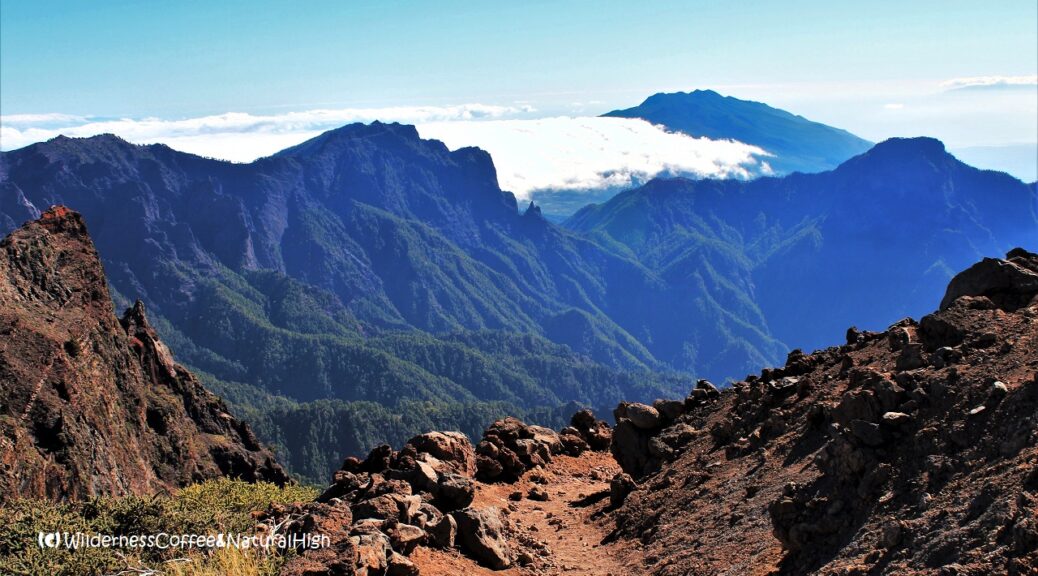 Cumbre Vieja volcano route, La Palma, Canary Islands.