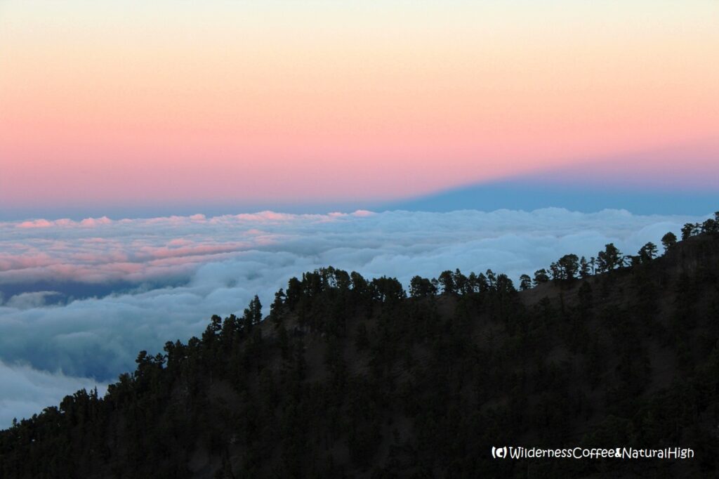 La Palma sunset, Canary Islands.
