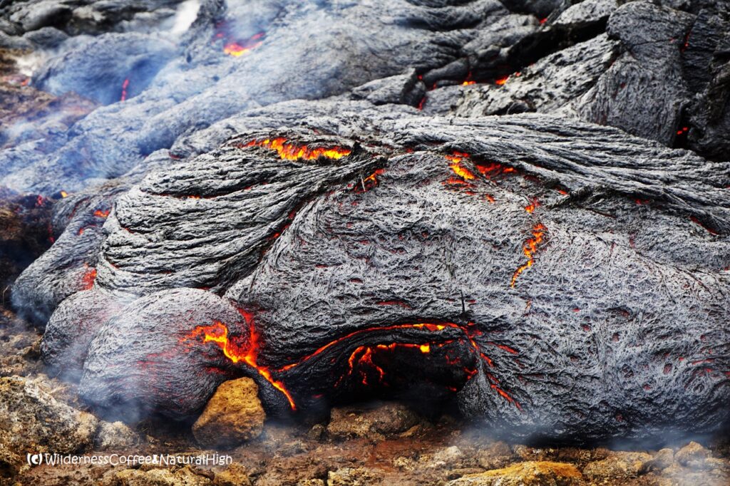Lava monster, Geldingadalur, Iceland.