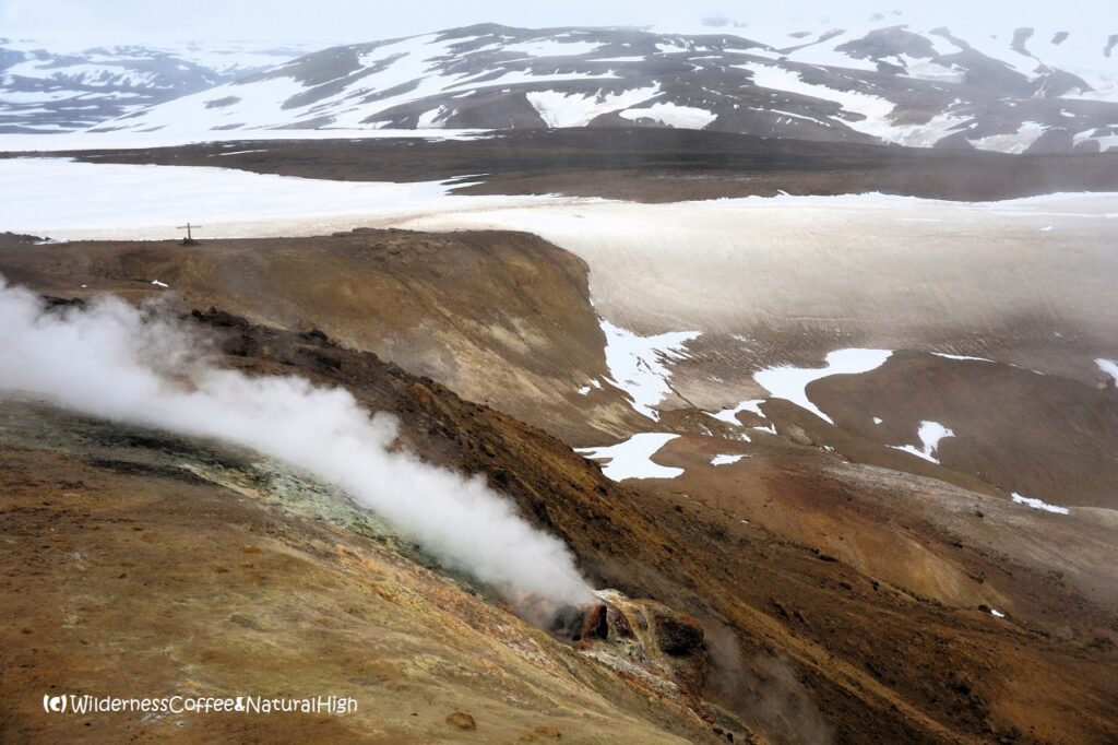 Snorrahver fumarole, Hveradalir, Kerlingarfjöll, Iceland.