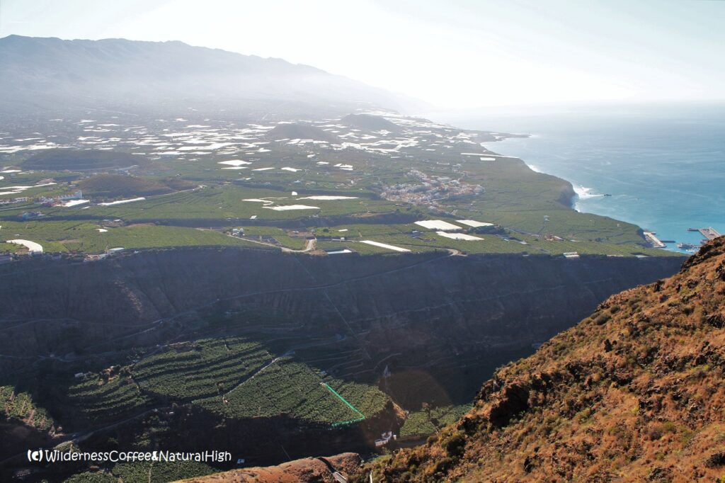 Valle de Aridane before the 2021 eruption, La Palma, Canary Islands.