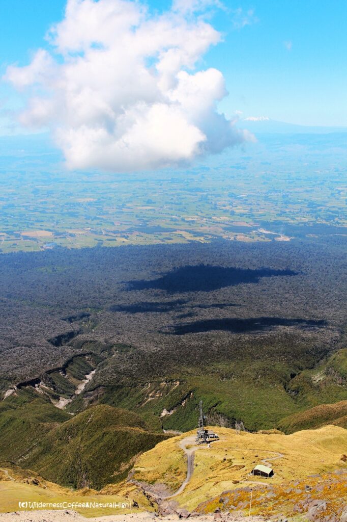 Clouds circling around Mount Taranaki Clouds circling around Mount Taranaki, New Zealand.