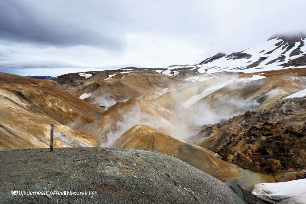 Hveradalir geothermal valley, Kerlingarfjöll, Iceland.